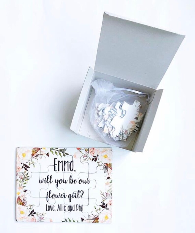 Flower Girl Proposal Flower Girl Will You Be My Flower Girl Etsy