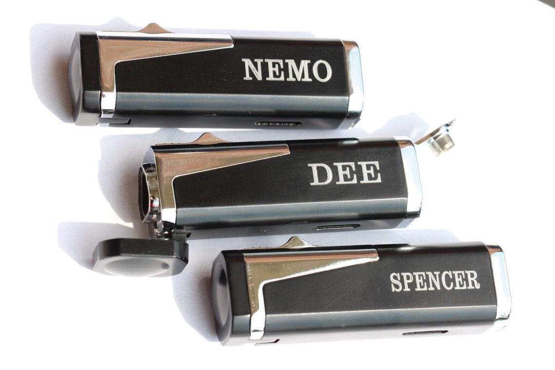 1 Groomsmen Gift Mens Personalized Lighter Engraved Lighter Etsy