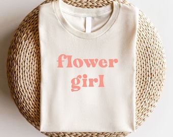 Flower Girl Shirt Flower Girl Gift Cute Tshirt Flower Girl Top Flower Girl Ideas Flower Girl Proposal Flower Shirt Flower Girl Tshirt