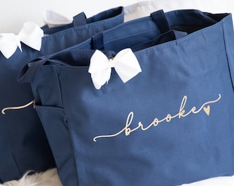 Brautjungfer Taschen, Trauzeugin Tasche, personalisierte Brautjungfer Taschen, Brautparty Brautjungfer Geschenke