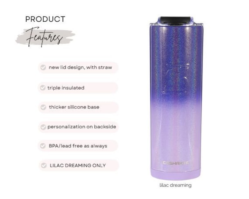 Custom Personalized Name Tumbler Christmas Gift for Her Stainless Steel Tumbler with Straw Bridesmaid Gift image 5