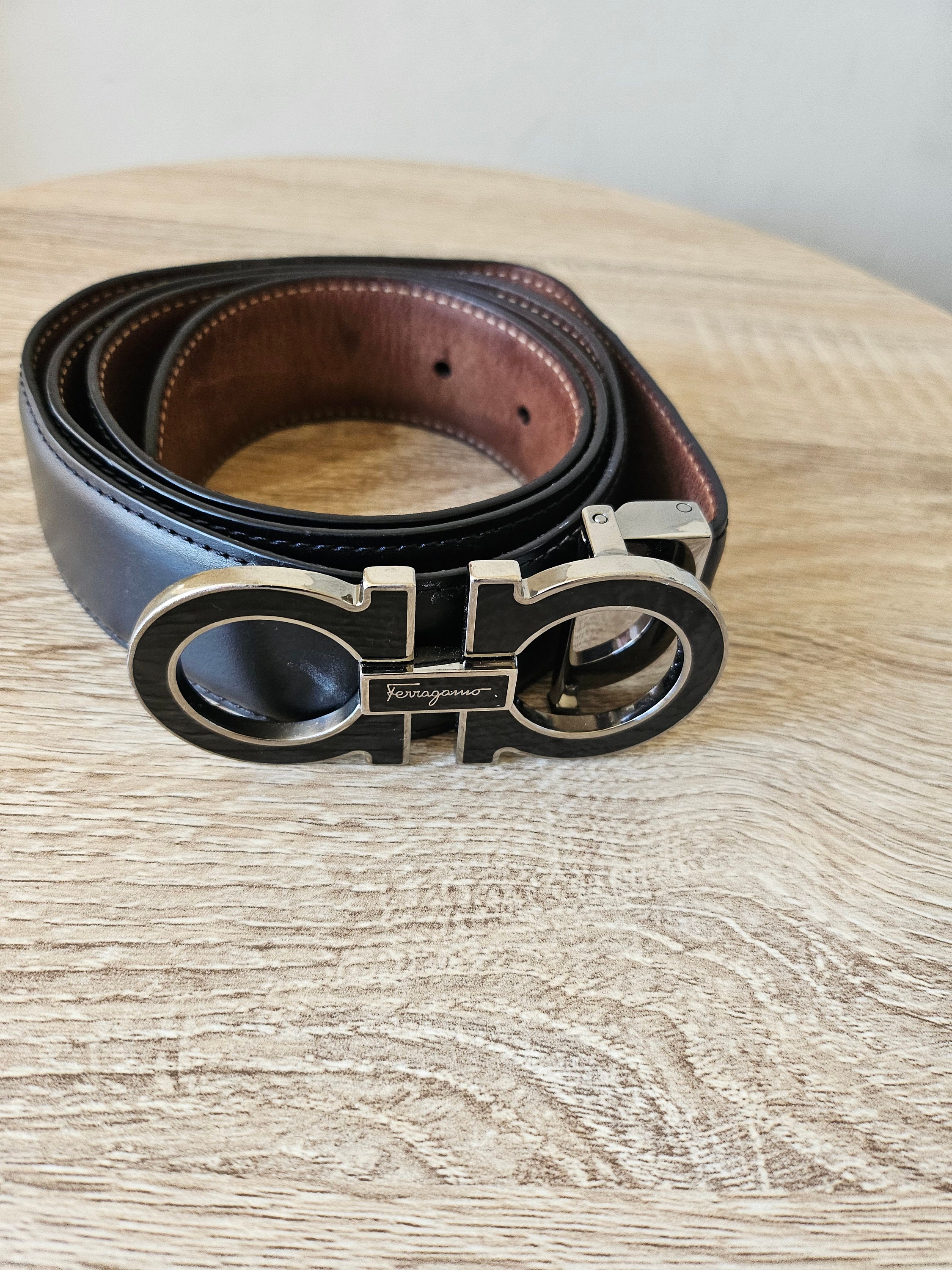 ferragamo belt men