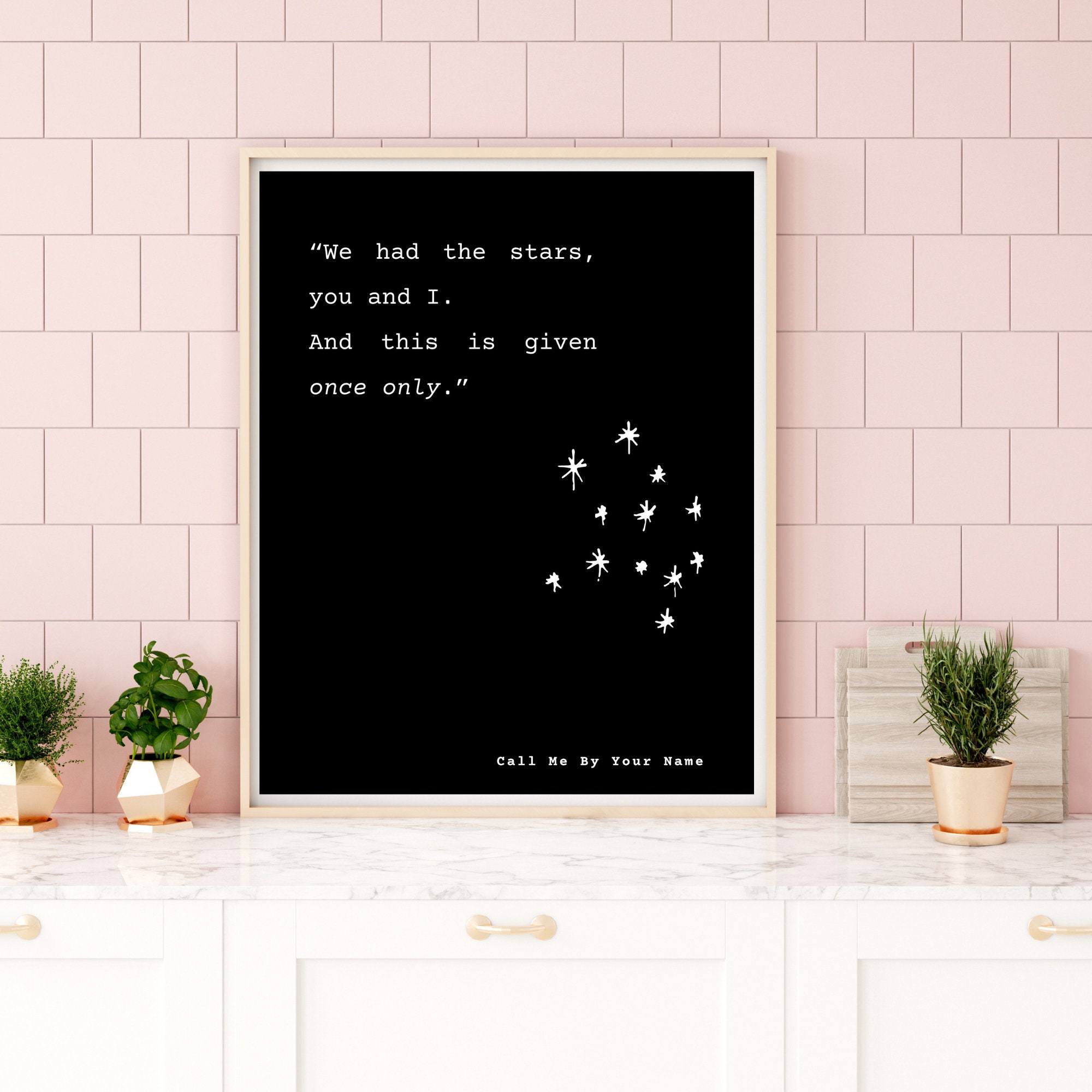 Call Me By Your Name Quote Call Me By Your Name Wall Art Etsy