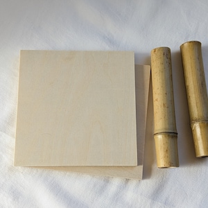 YUANWELLNESS: Rolling Board, Bamboo Tube for Moxa, acupuncture, massage, aromatherapy