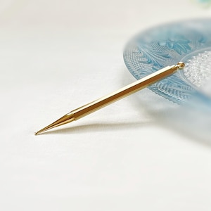 YUANWELLNESS: Brass Teishin, Tool, Stick, Needle Probe, for Acupuncture, Massage, Acupressure