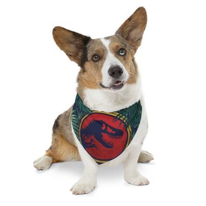 Jurassic Park Pet Bandana Collar