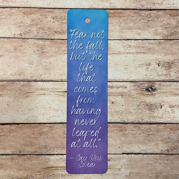 Say You Swear - Meagan Brandy - Metal Bookmark