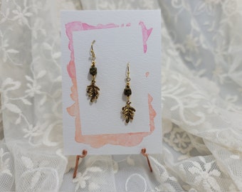 Oak Leaf Earrings