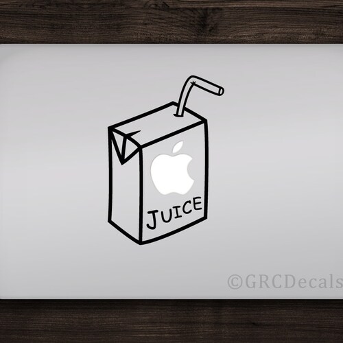 Juice Box Mac Apple Logo Cover Laptop Vinyl Decal Sticker - Etsy Juice Box Mac Apple Logo Cover Laptop Vinyl Decal Sticker - Etsy