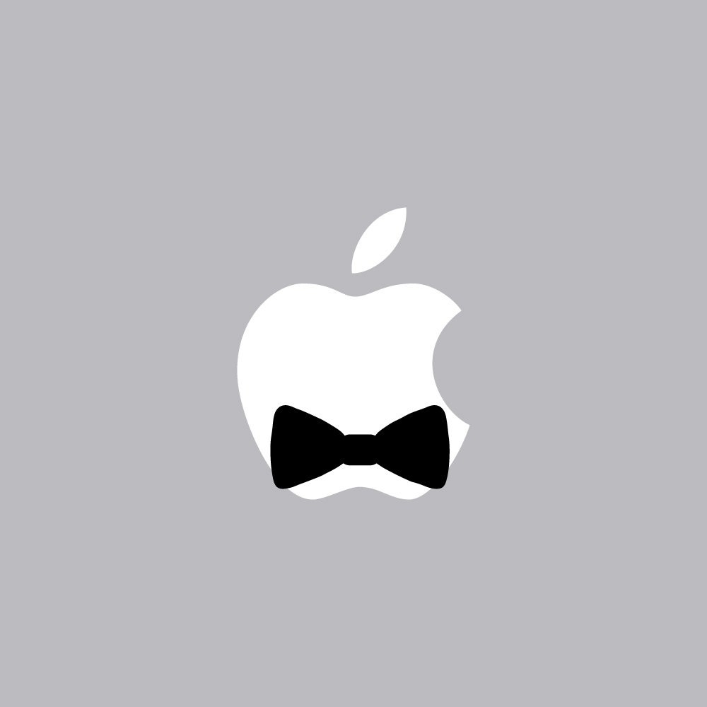 Bowtie Mac Apple Logo Cover Laptop Vinyl Decal Sticker - Etsy Bowtie Mac Apple Logo Cover Laptop Vinyl Decal Sticker - Etsy
