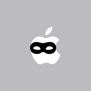 Masquerade Mask - Mac Apple Logo Cover Laptop Vinyl Decal Sticker Macbook Unique Party Ball Zorro Highway Man