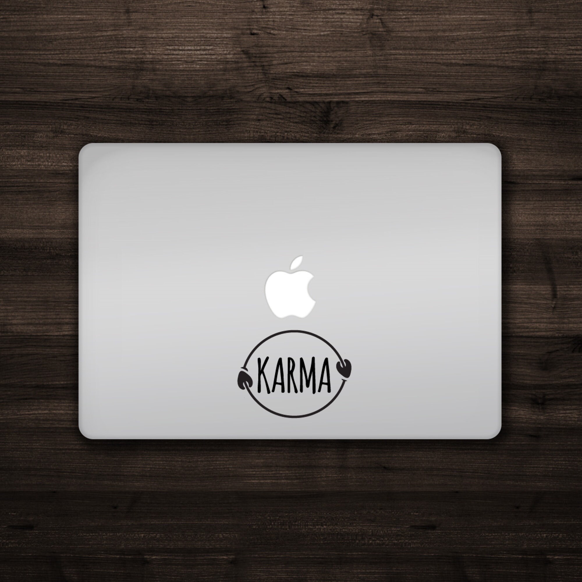 Karma Vinyl Decal Karma Sticker Karma Bumper Sticker Car Decals Laptop ...