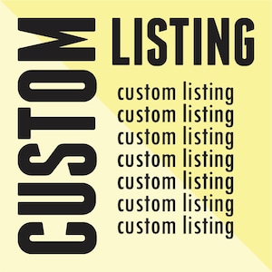 Custom Item - Vinyl Decal