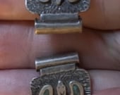 Vintage 1950 39 S Early 60 39 S Native American Ladies Sterling,Turquoise,Coral Watch Band