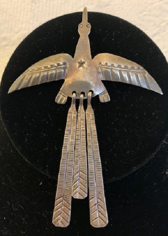 Vintage Native American Navajo Early Sterling Peyo