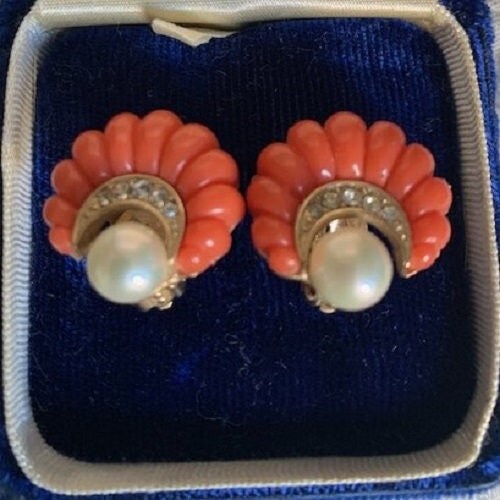 Marvella Pearl and Rhinestone Brooch Vintage – Estate Beads & Jewelry