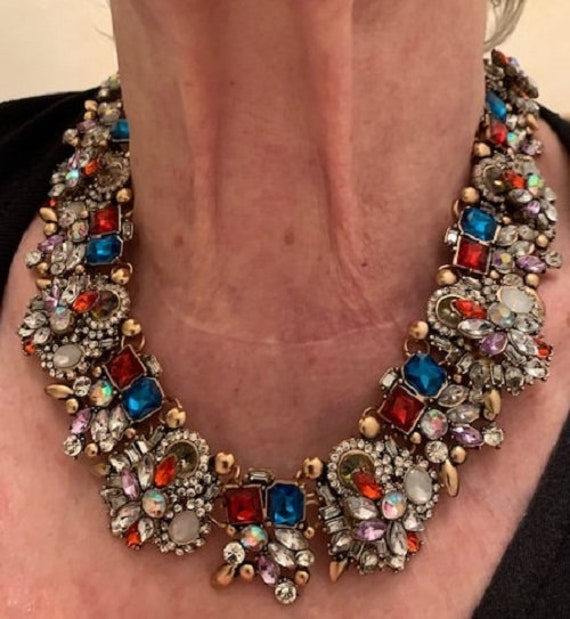 Runway Large Sparkling Multi-Stone Adjustable Cho… - image 3