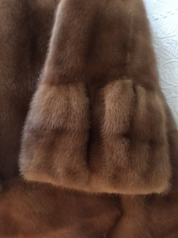 Vintage Stunning 60'S Or Early 70's Mink Jacket E… - image 8