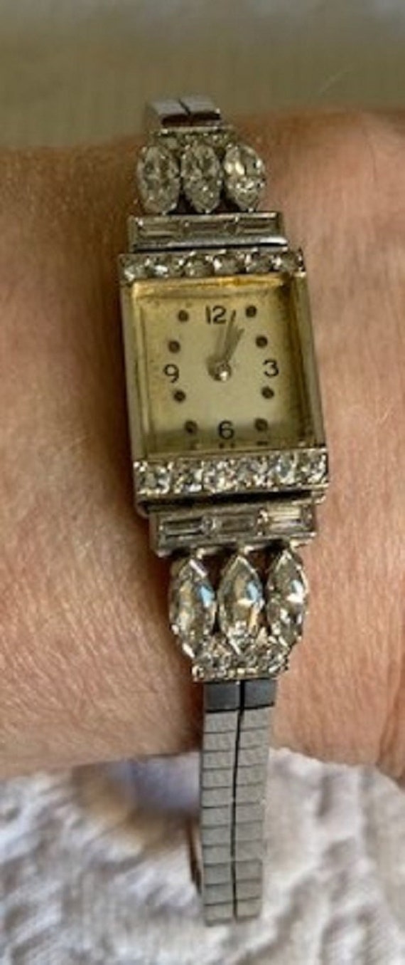 Vintage/Antique 1920'S Art Deco Solid Ladies Plat… - image 1