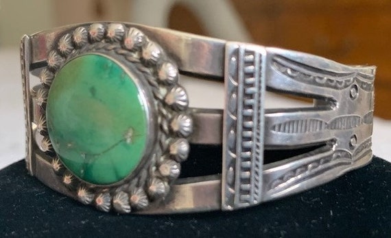 Vintage Native American 1960S Sterling, Turquoise… - image 10