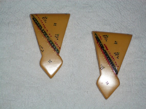 Vintage  1930's Set of Fabulous BAKELITE Arrow Dr… - image 4