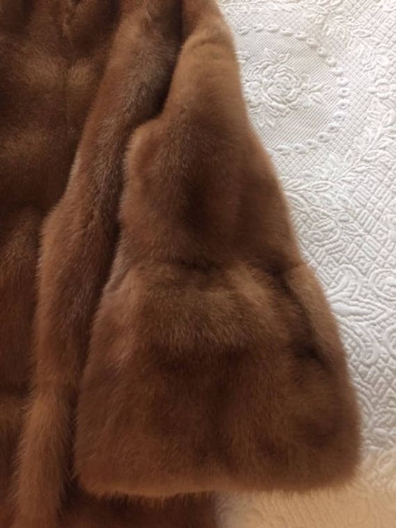 Vintage Stunning 60'S Or Early 70's Mink Jacket E… - image 4