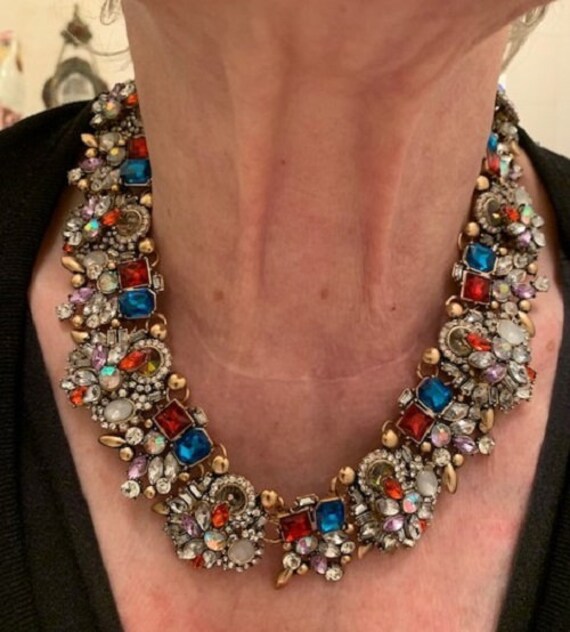 Runway Large Sparkling Multi-Stone Adjustable Cho… - image 8