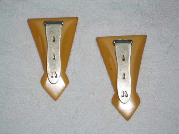 Vintage  1930's Set of Fabulous BAKELITE Arrow Dr… - image 2