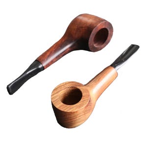 3.5&quot; Exotic Wood Pipe- L20 CHICO-Classic Wood Pipe- Perfect Gift for Smokers