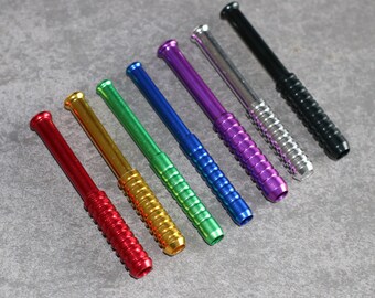 2" & 3" Metal One Hitter Dugout Bats Smoking Pipes