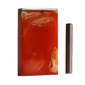 Ukiyohi Orange Dugout-Ultimate World Class Stash Box-One of a Kind Limited Edition Dugout