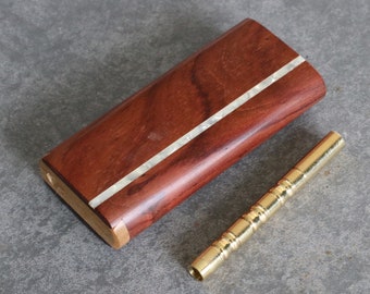 Honduras Wood Dugout with One Hitter- Perfect Gift- One of a Kind Dugout