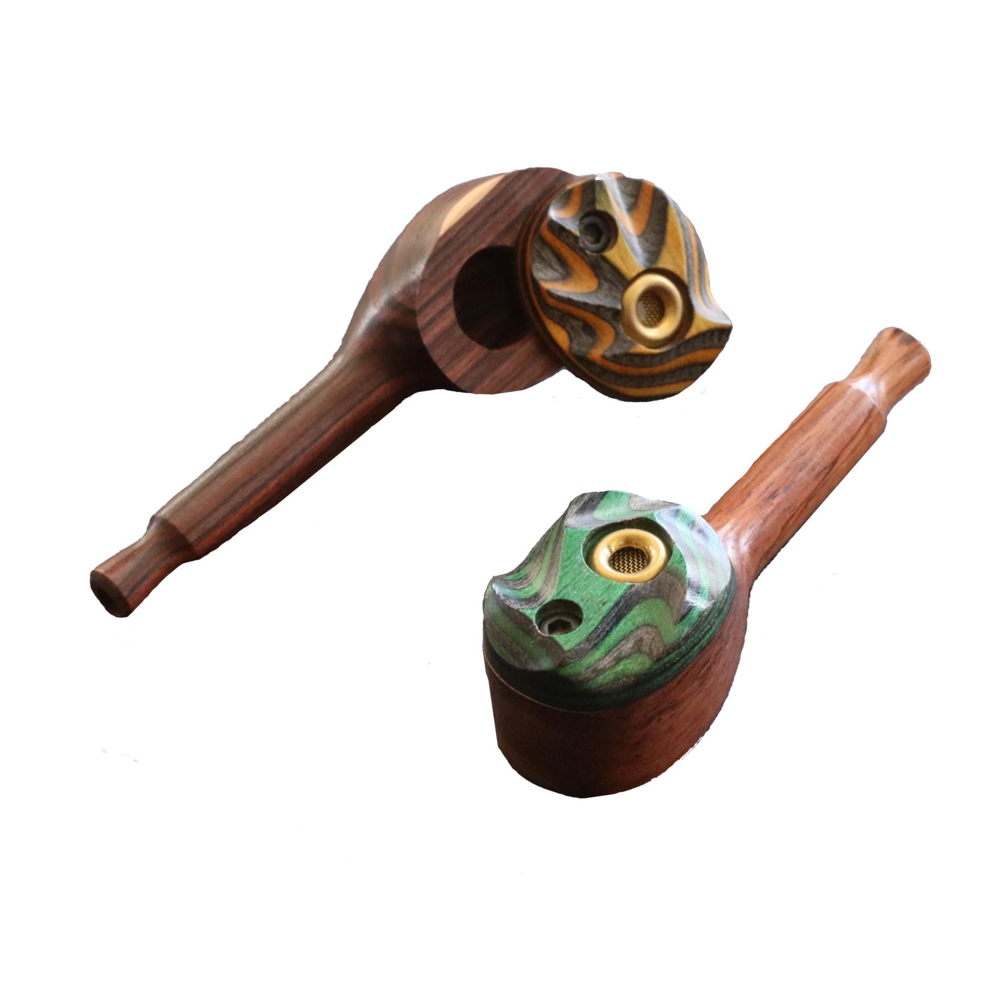 3.5" Swivel Lid Pipe-Z10 RBSWIVEL- Handcrafted American Smoking Pipe-Superior Quality Gift
