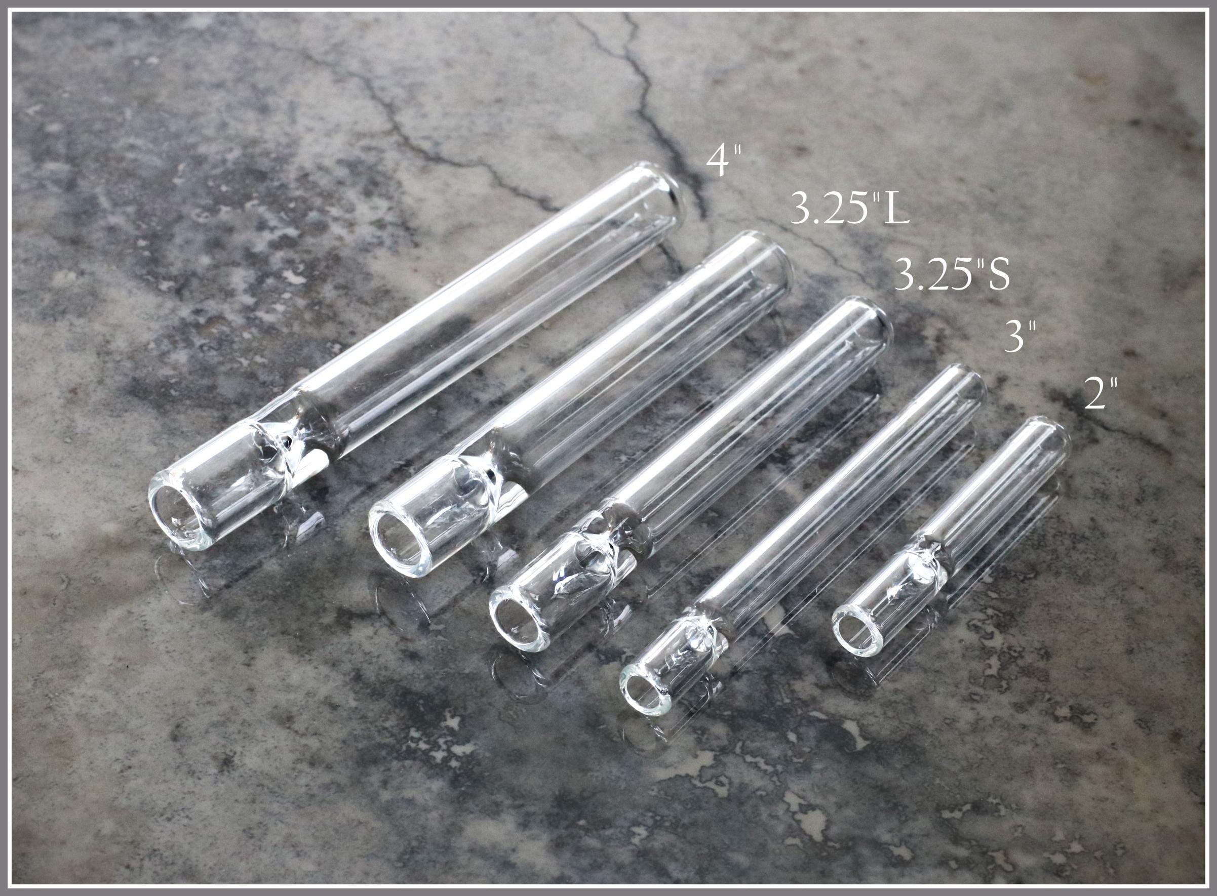 Glass One Hitter Pipes- All Sizes for All Occasions