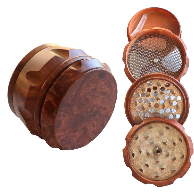 wood tobacco grinder 2.5