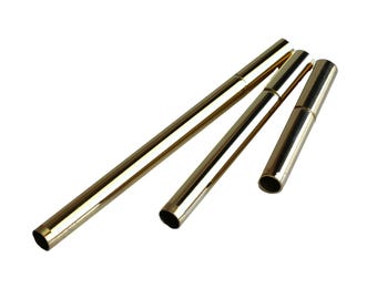Straight Brass One Hitters- 2"-3"-4" length-Perfect Brass Pipe-One Hitter