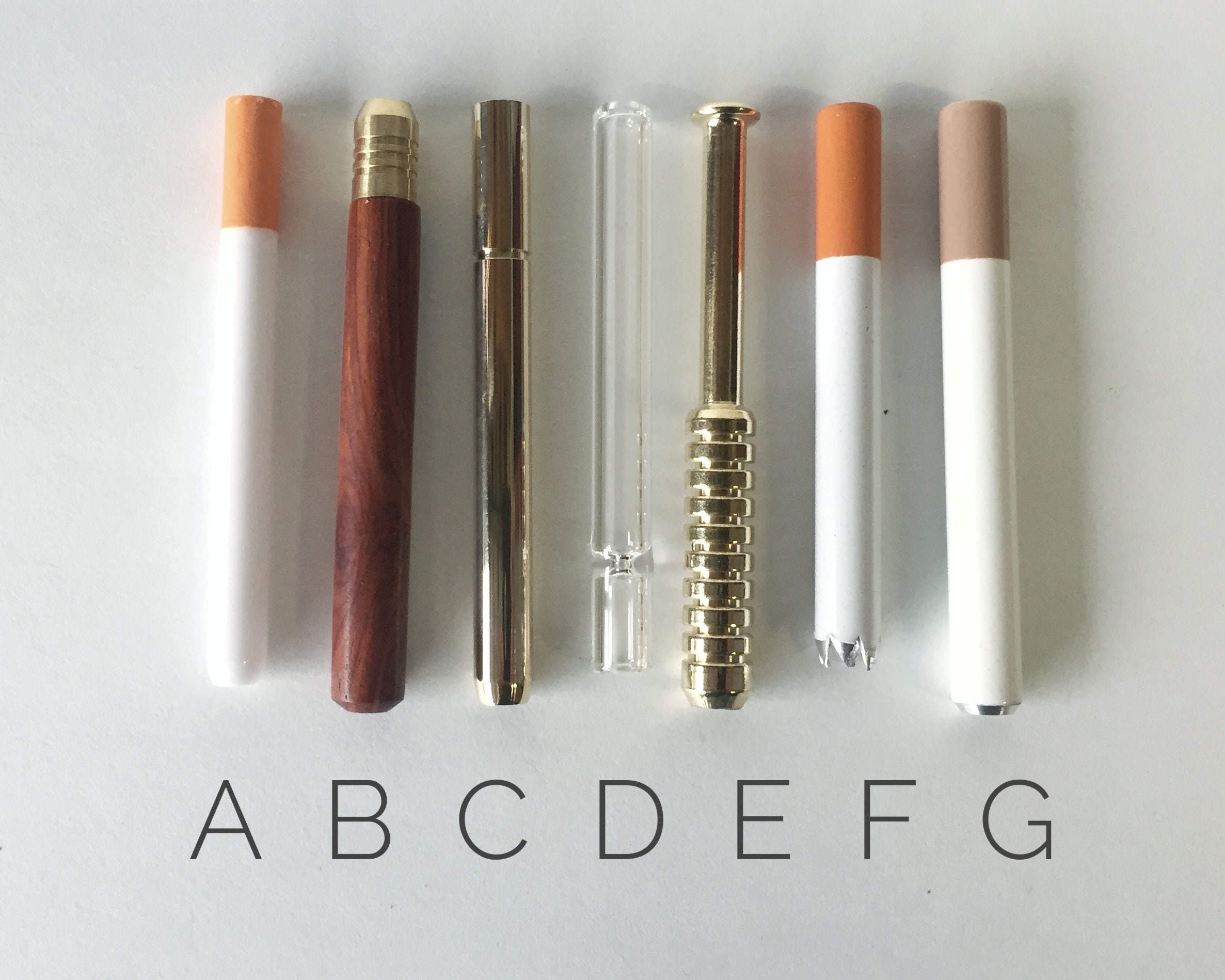 Pipa Cristal ONE REAL BRASS METAL ONE HITTER PIPE DUGOUT BAT 3" MADE IN USA Bate De Béisbol Defensa Personal