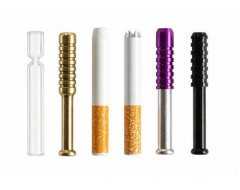 2" One Hitter Pipes- Fits most 3" dugouts- Ten Varieties to Choose from-  Quality One Hitter Pipes for Dugouts