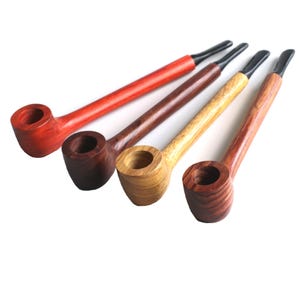 5.5" Exotic Wood Pipe-L37 MOROCCAN- Smooth Hitting American Crafted Pipe-Great Gift!