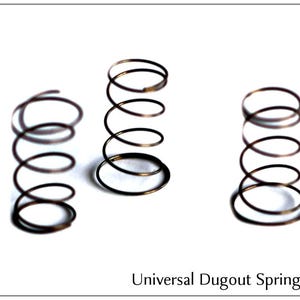 Universal Dugout Springs- Dugout Pipe Slot Replacement Spring-Fits Most Dugouts