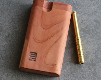 Tennessee Cedar Dugouts & One Hitter Pipe-Handcrafted American Made Stash Boxes