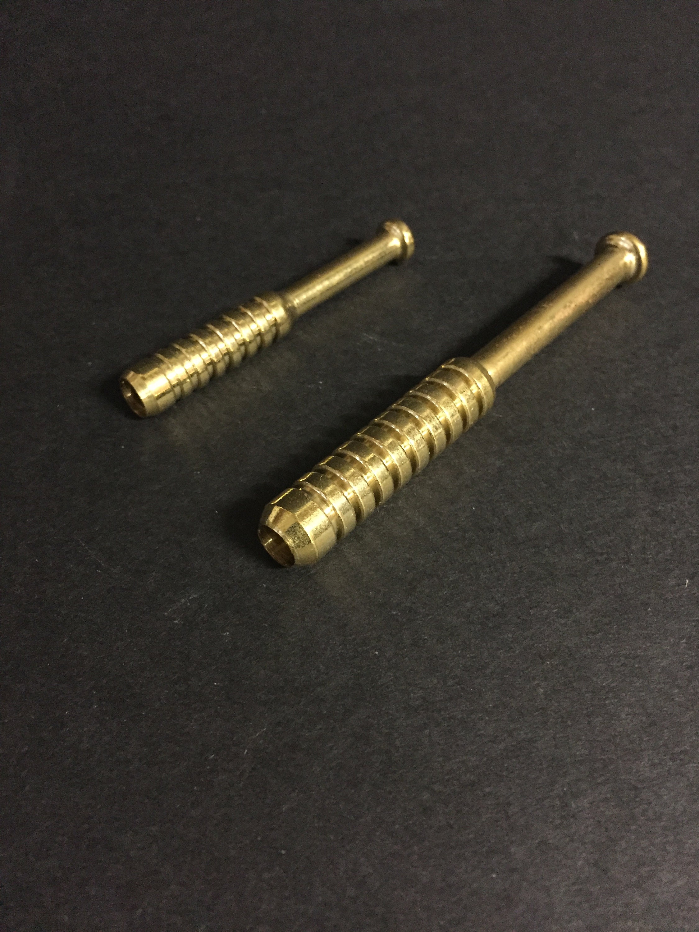 2 & 3 Brass One Hitter Bats | Etsy