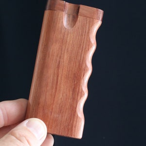 Rosewood Dugout-Snap Lock Lid-One Hitter Pipe of your choice