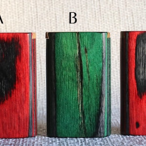 3&quot; Diamond Wood Slider lid Dugouts- Classy One Hitter Experience