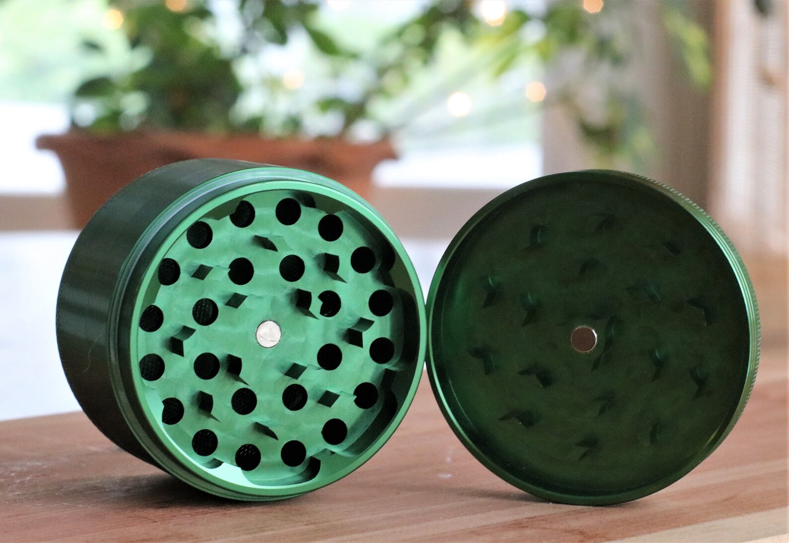 2.5 Herb Grinder Perfect for Dried Herbs 4 Pc Etsy