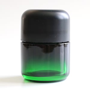 3&quot; Glass Stash Jar-Smell Proof-Child Proof Lid-Safe and Secure Jar