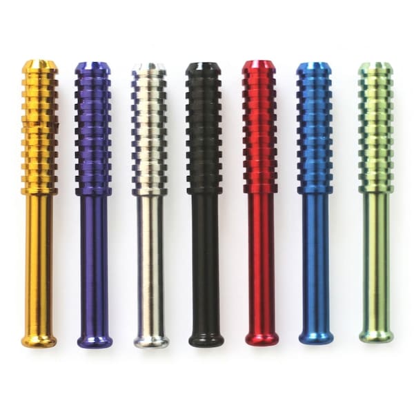 3" Metal One Hitter Dugout Bats Smoking Pipes-Designed for 4" Dugouts