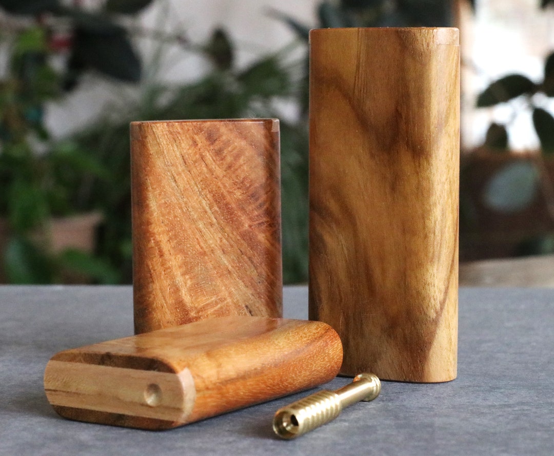 Teak Wood Dugouts & One Hitter Pipes Handcrafted American Crafted