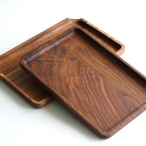 Wooden Tray - Magnetic Wooden Rolling Tray Kit – Golden Cedar