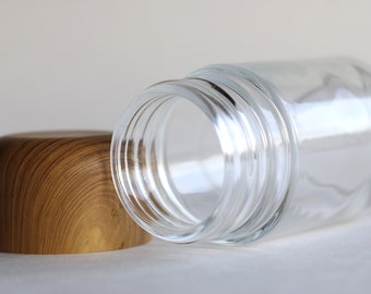 4" Glass Stash Jar-110ml- Smell Proof-Child Proof Lid-Safe and Secure Jar